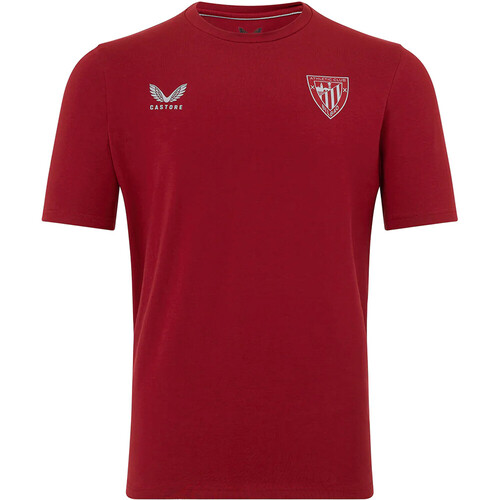 Castore camiseta de fútbol oficiales ATHLETIC CLUB DE BILBAO 25/26 TRAVEL ROJO