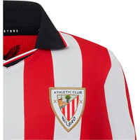 Castore camiseta de fútbol oficiales niño ATHLETIC CLUB DE BILBAO 25/26 PRIMERA EQUIPACION ROJO 03