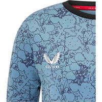 Castore camiseta entrenamiento niño ATHLETIC CLUB DE BILBAO 25/26 PREMATCH AZUL vista detalle