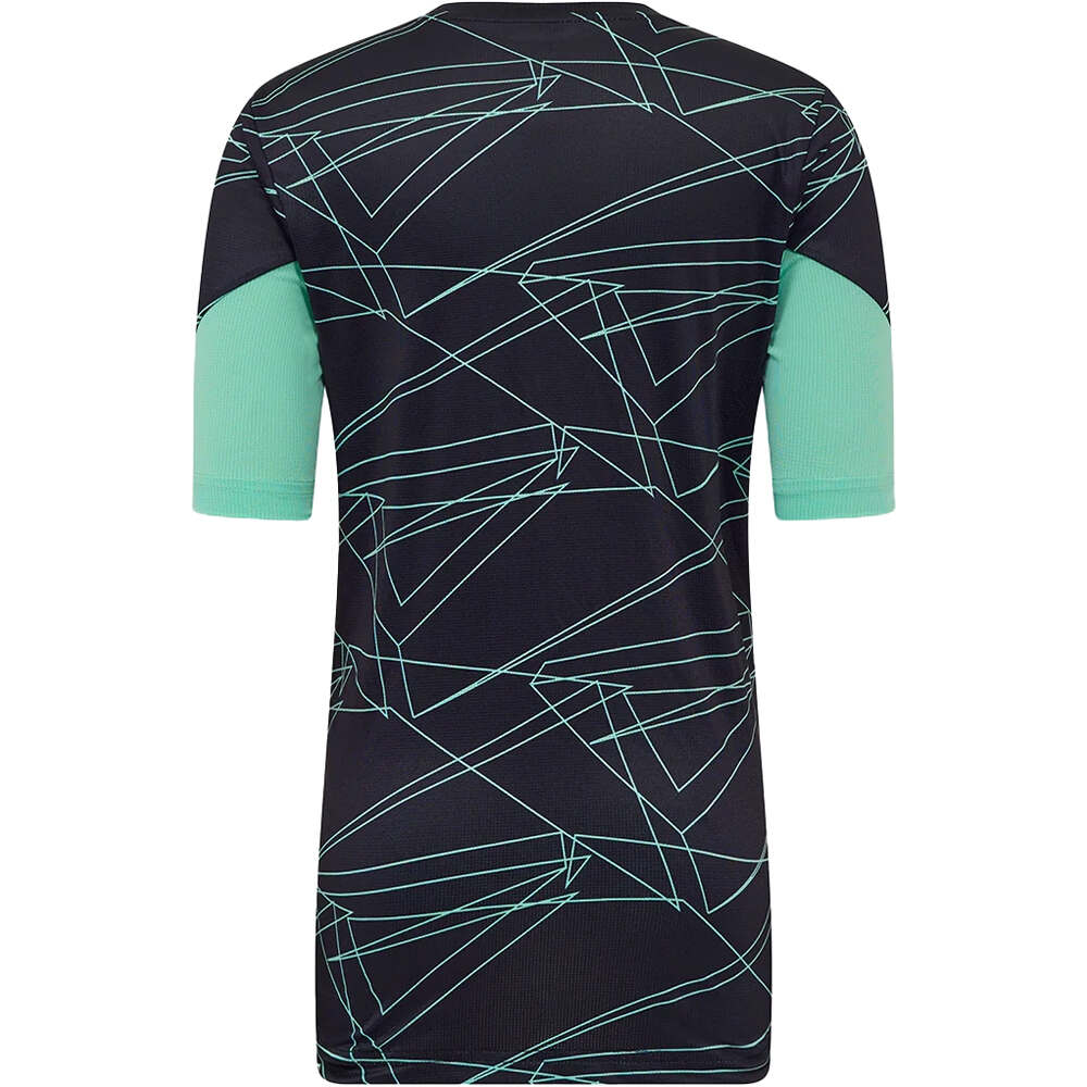 Castore camiseta entrenamiento niño ATHLETIC CLUB DE BILBAO 25/26 PREMATCH NEGRO vista trasera