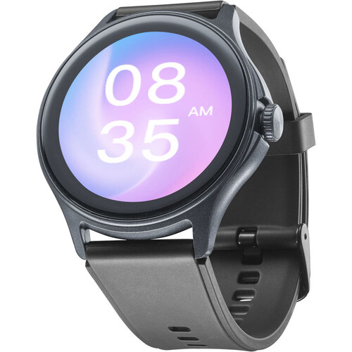 CELLULAR LINE RELOJ INTELIGENTE REDONDO BT negro