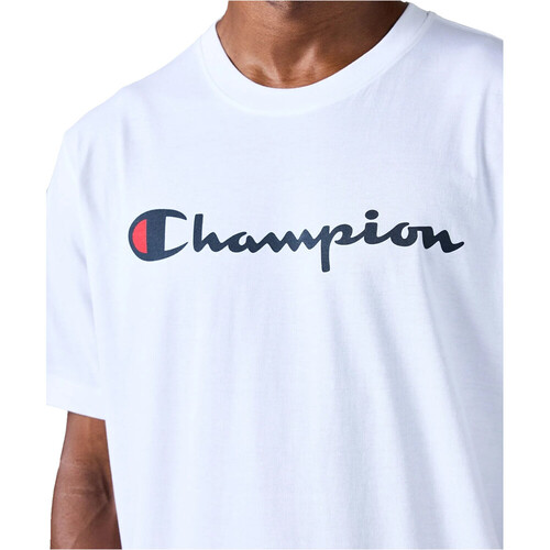 Champion camiseta manga corta hombre CLASSIC BLANCO