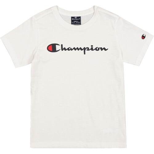 Champion camiseta manga corta niño CREWNECK T-SHIRT BLANCO
