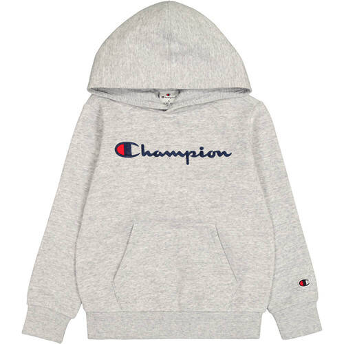 Champion sudadera niño HOODED SWEATSHIRT GRIS
