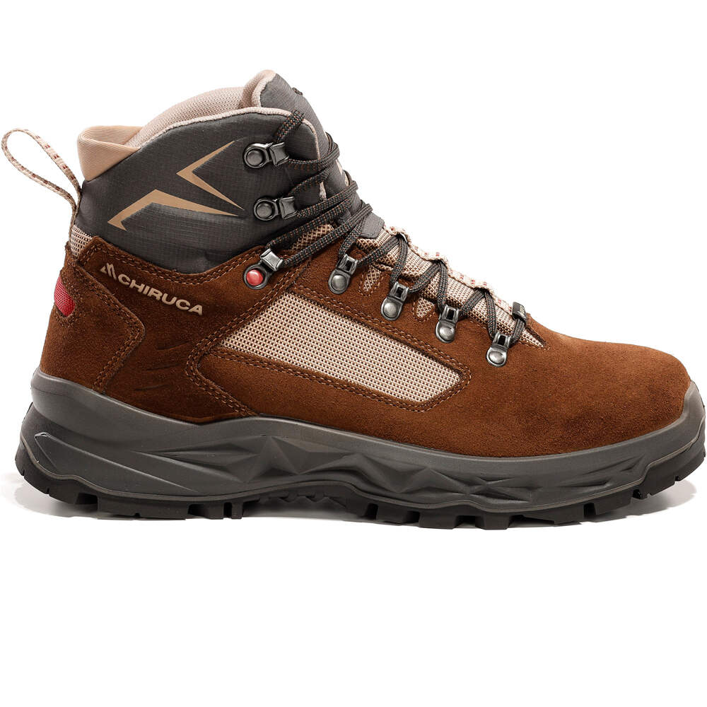 Chiruca bota trekking hombre BESALU 02 GORE-TEX MARRON lateral exterior