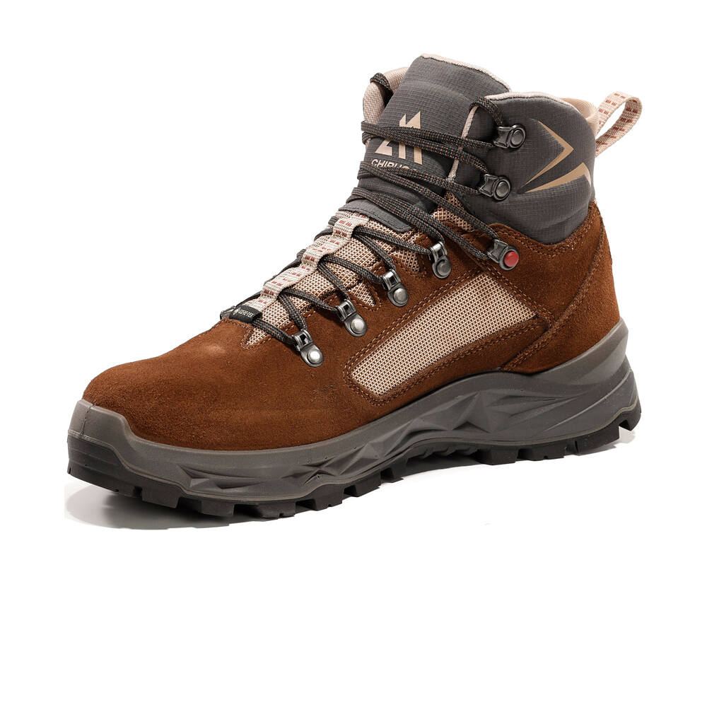 Chiruca bota trekking hombre BESALU 02 GORE-TEX MARRON puntera
