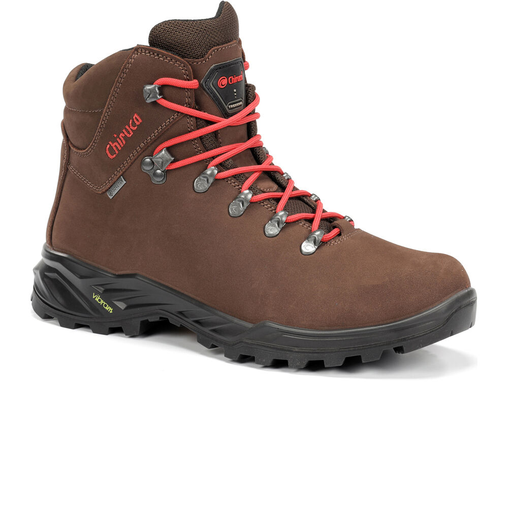 Chiruca bota trekking hombre CARES GORE-TEX MARRON lateral interior
