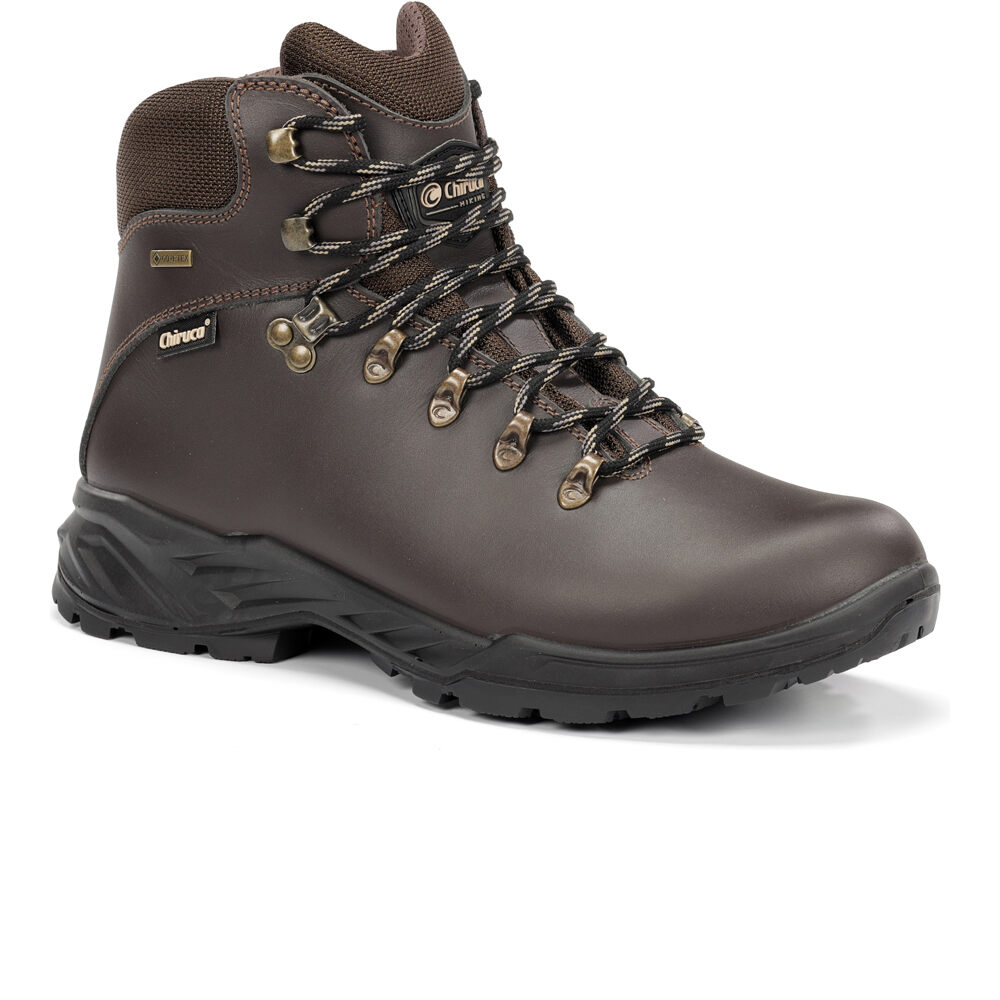 Chiruca bota trekking hombre GALICIA GORE-TEX MARRON lateral interior