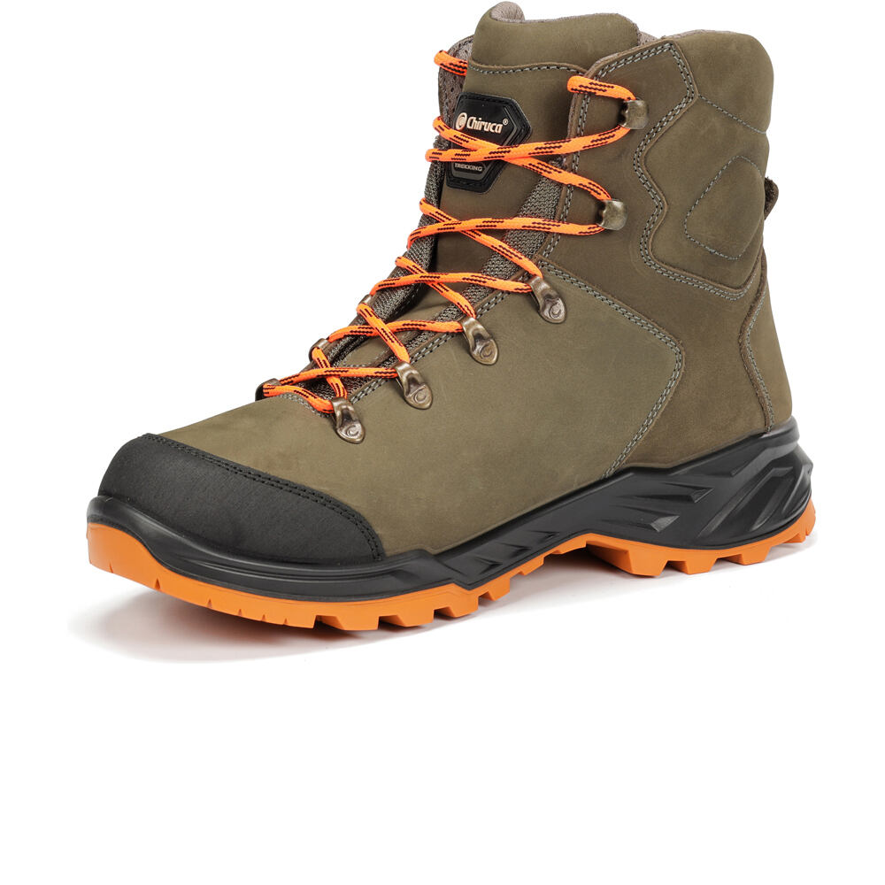Chiruca bota trekking hombre GAME FORCE GORE-TEX VERDE puntera