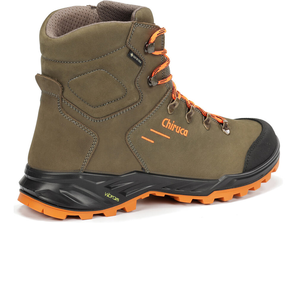 Chiruca bota trekking hombre GAME FORCE GORE-TEX VERDE vista superior