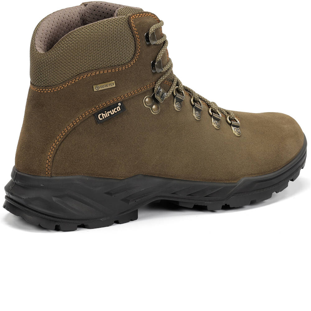 Chiruca bota trekking hombre POINTER GORE-TEX VERDE vista superior