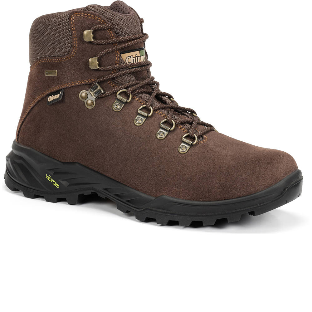 Chiruca bota trekking hombre TROFEO GORE-TEX MARRON lateral interior