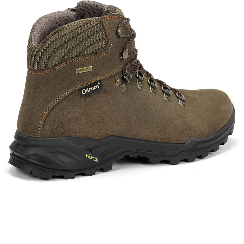 Chiruca bota trekking hombre TROFEO GORE-TEX VERDE vista superior