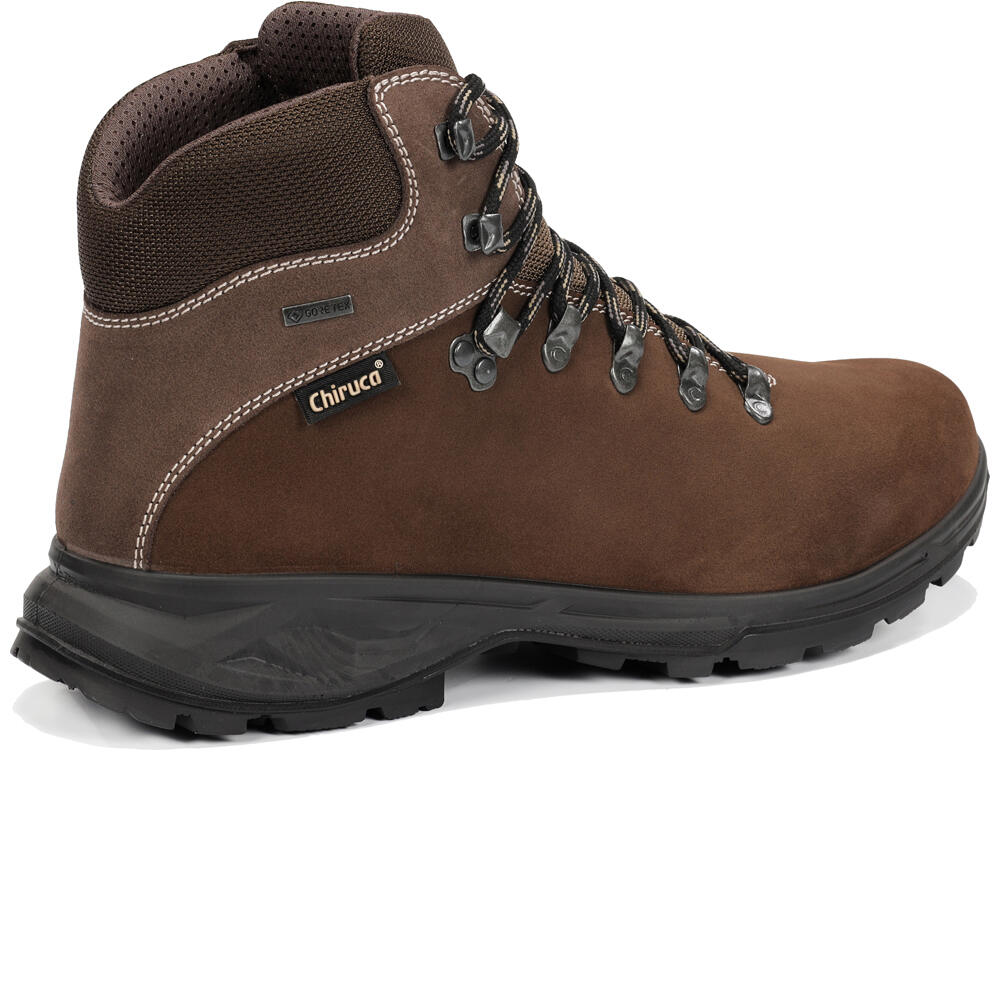 Chiruca bota trekking hombre XACOBEO GORE-TEX MARRON vista superior