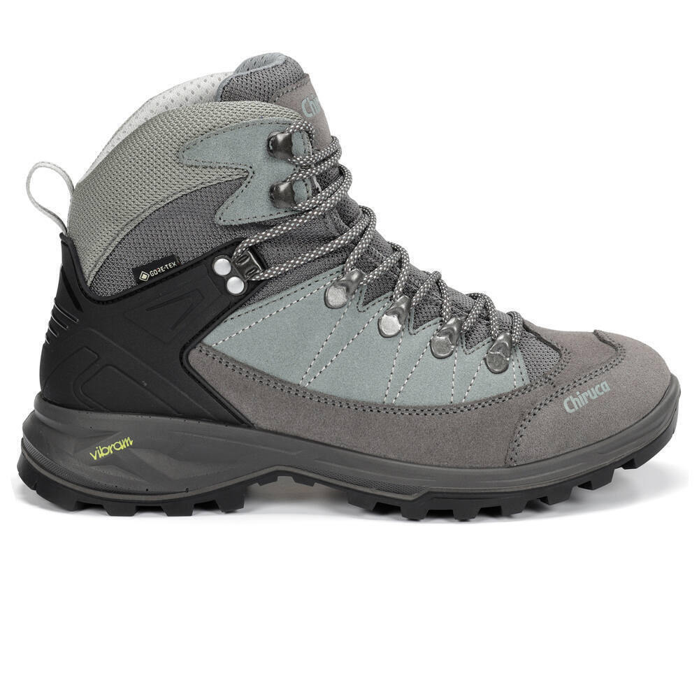 Chiruca bota trekking mujer GETARIA GORE-TEX GRIS lateral exterior