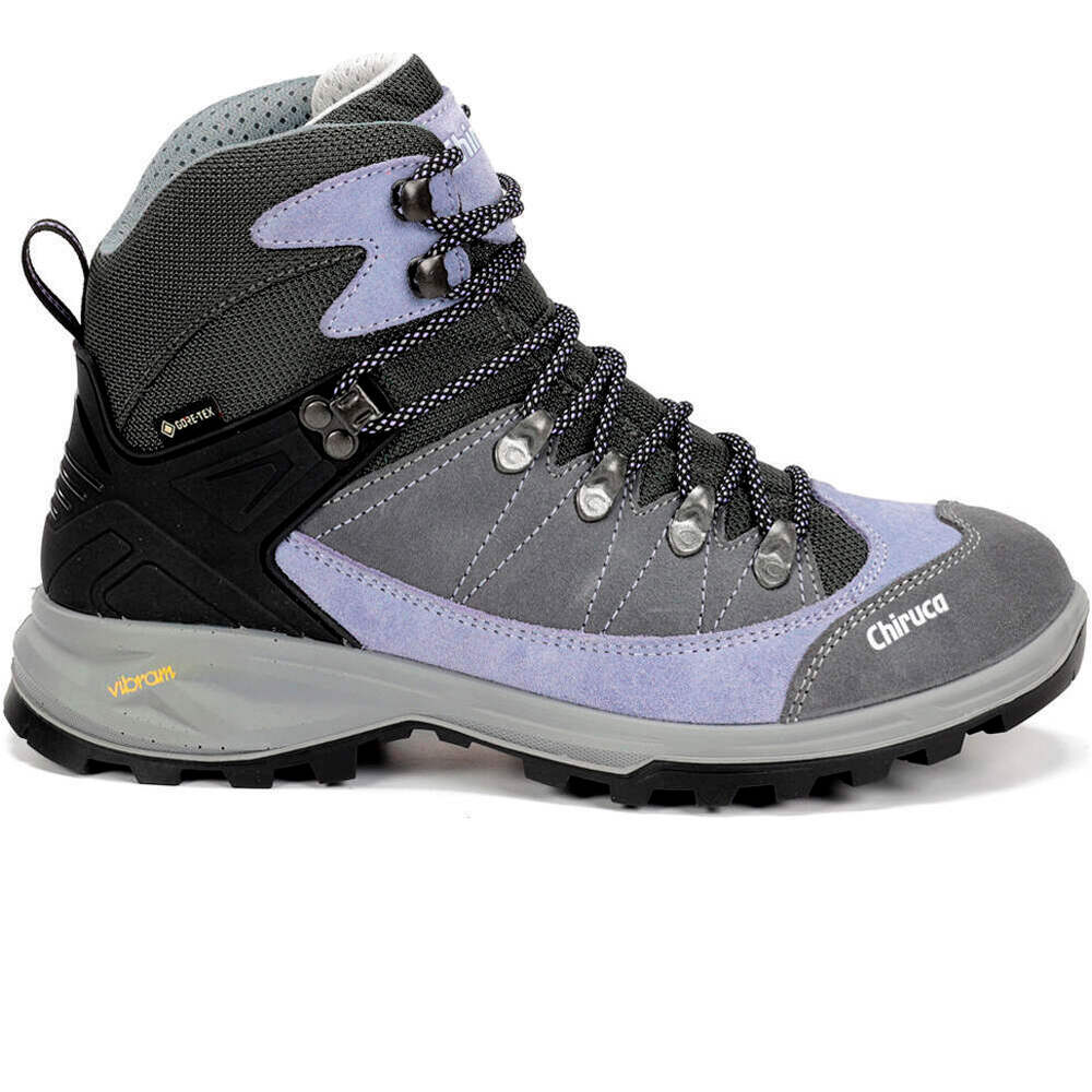 Chiruca bota trekking mujer GETARIA GORE-TEX GRIS lateral exterior