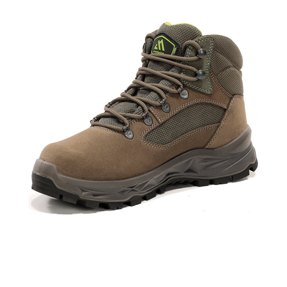 Chiruca bota trekking mujer HUESCA 01 GTX MARRON vista trasera