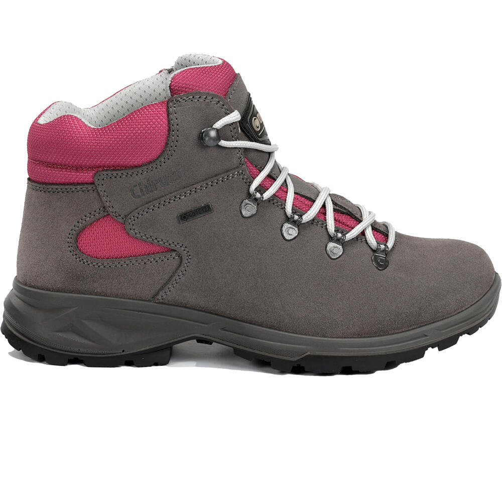 Chiruca bota trekking mujer PANTICOSA GORE-TEX GRIS lateral exterior