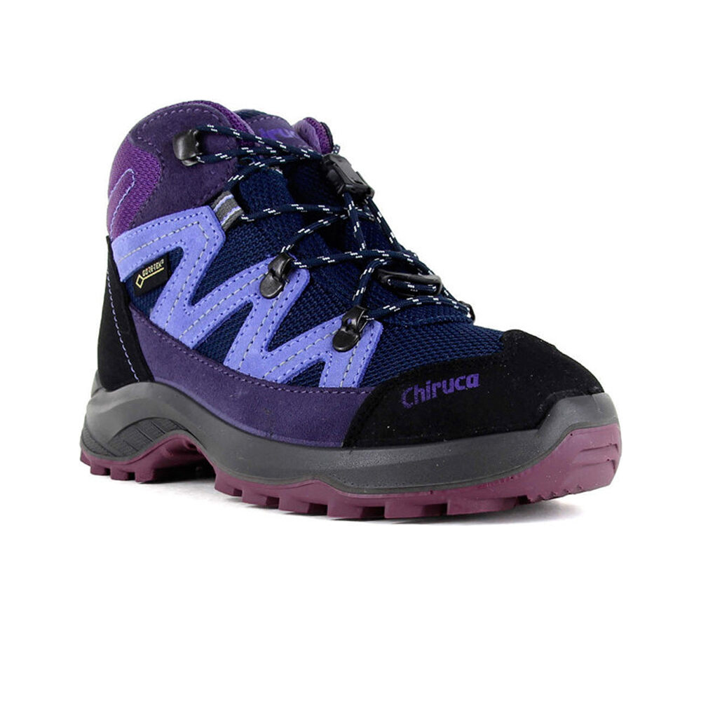 Chiruca bota trekking niño TROLL 06 GORE-TEX NEGRO vista superior