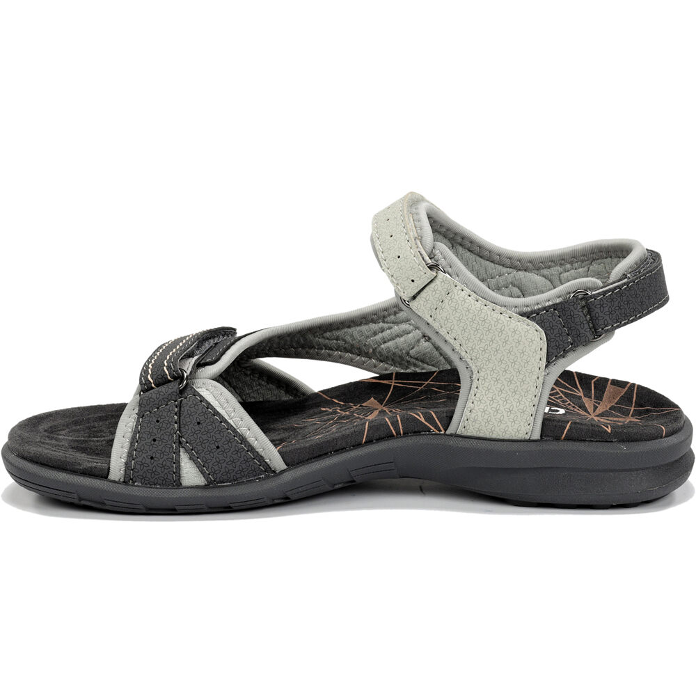 Chiruca sandalias trekking mujer FINISTERRE GRIS vista trasera