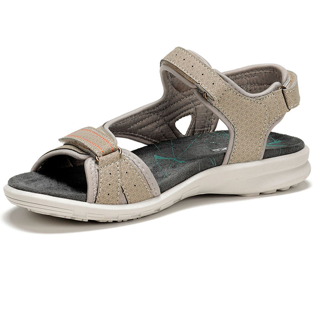 Chiruca sandalias trekking mujer FINISTERRE MARRON vista trasera