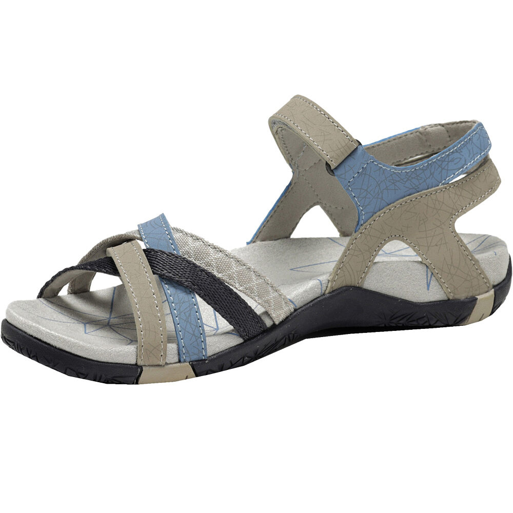 Chiruca sandalias trekking mujer MALIBU 04 MARRON puntera
