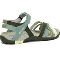 Chiruca sandalias trekking mujer MALIBU VERDE vista superior