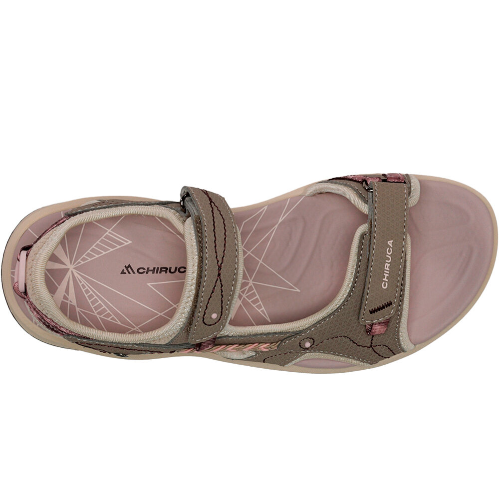 Chiruca sandalias trekking mujer MOJACAR GRIS 06