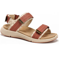 Chiruca sandalias trekking mujer SIENA MARRON lateral interior