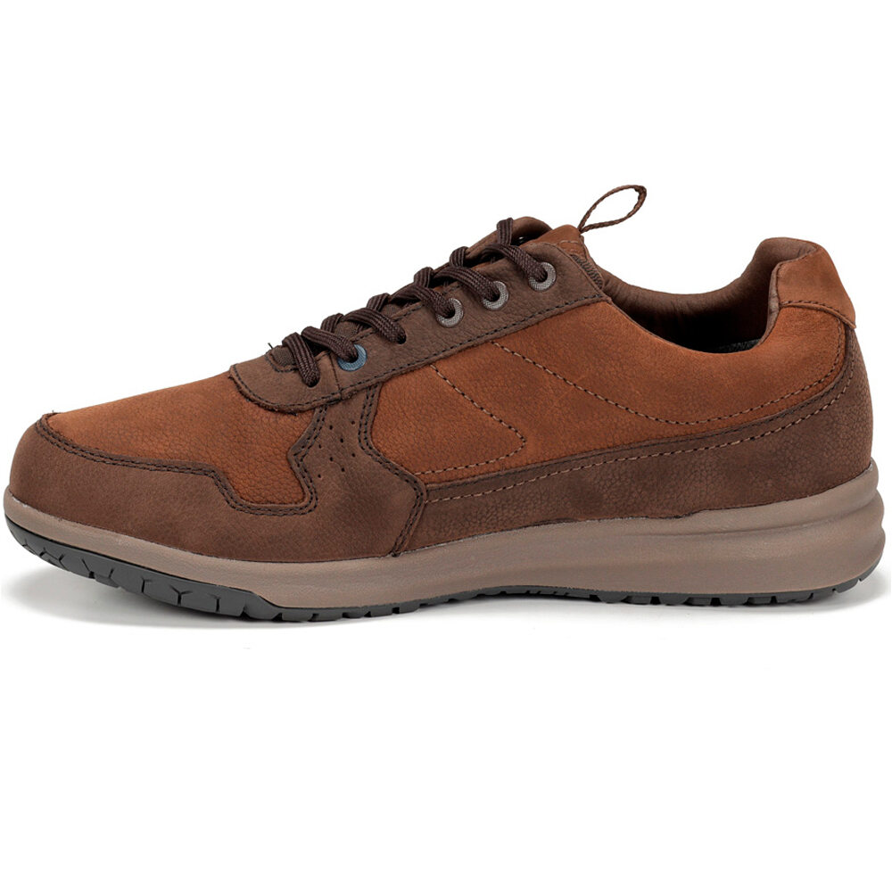 Chiruca zapatilla trekking hombre METROPOLITAN GORE-TEX MARRON vista trasera