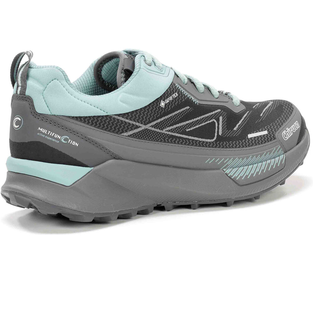 Chiruca zapatilla trekking mujer SUCRE LADY GORE-TEX GRIS vista superior