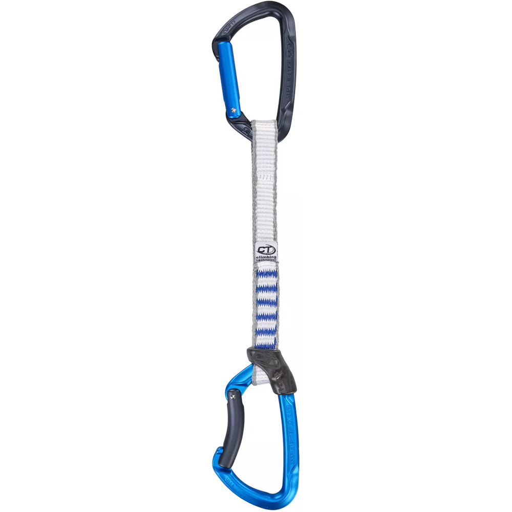 Climbing mosquetón seguridad LIME SET 17 CM NY GRIS vista frontal
