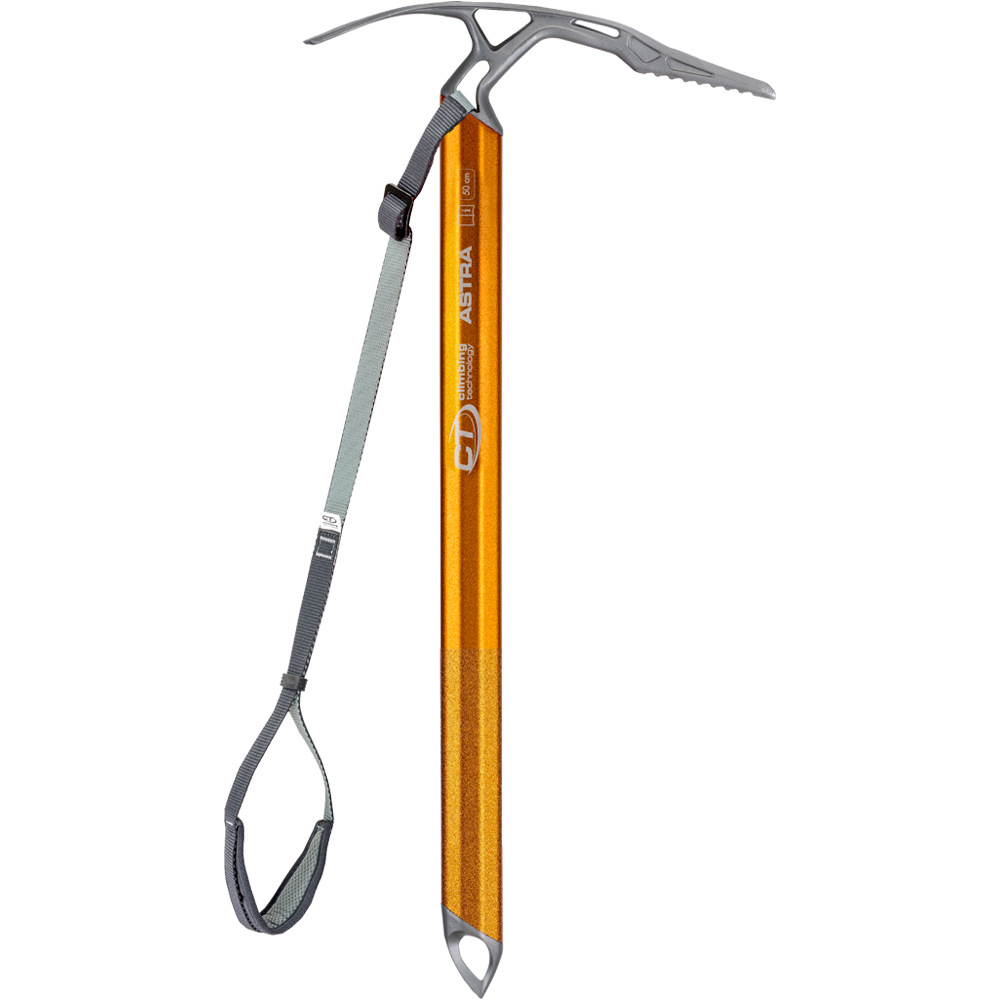 Climbing piolet ASTRA W. DRAG TOUR 50 CM ROJO vista frontal