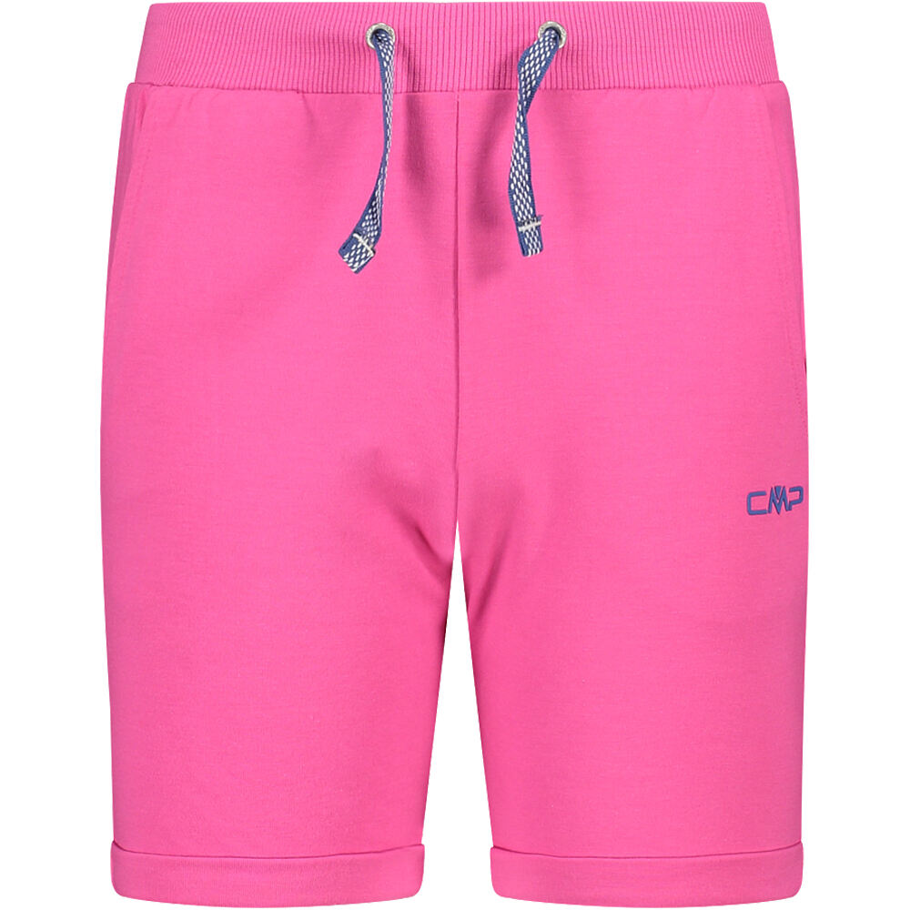 Cmp bermuda niña KID G SHORT ROSA vista frontal