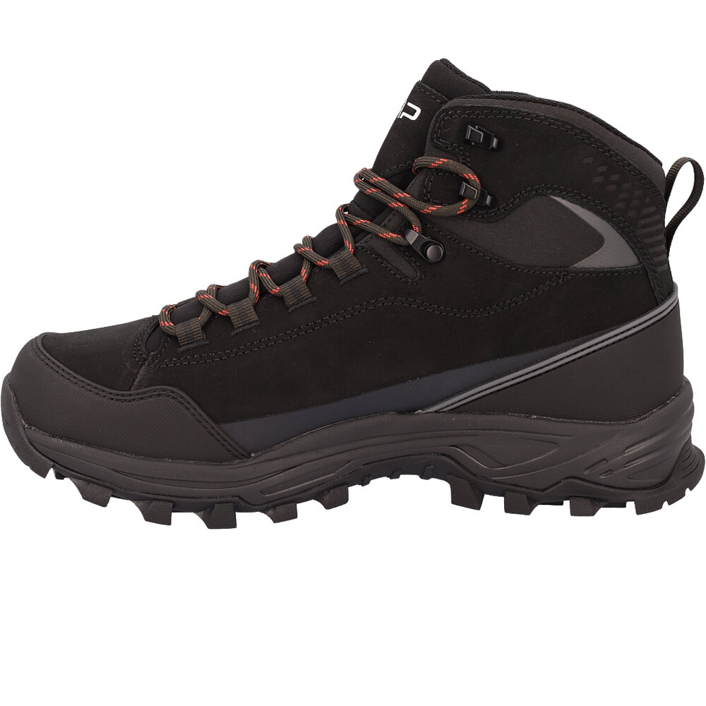 Cmp bota trekking hombre MYZAR MID WATERPROOF NEGRO lateral interior