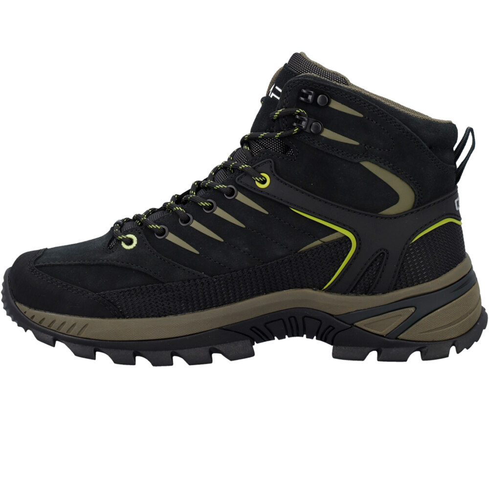 Cmp bota trekking hombre RIGEL 2.0 MID WATERPROOF GRIS lateral interior