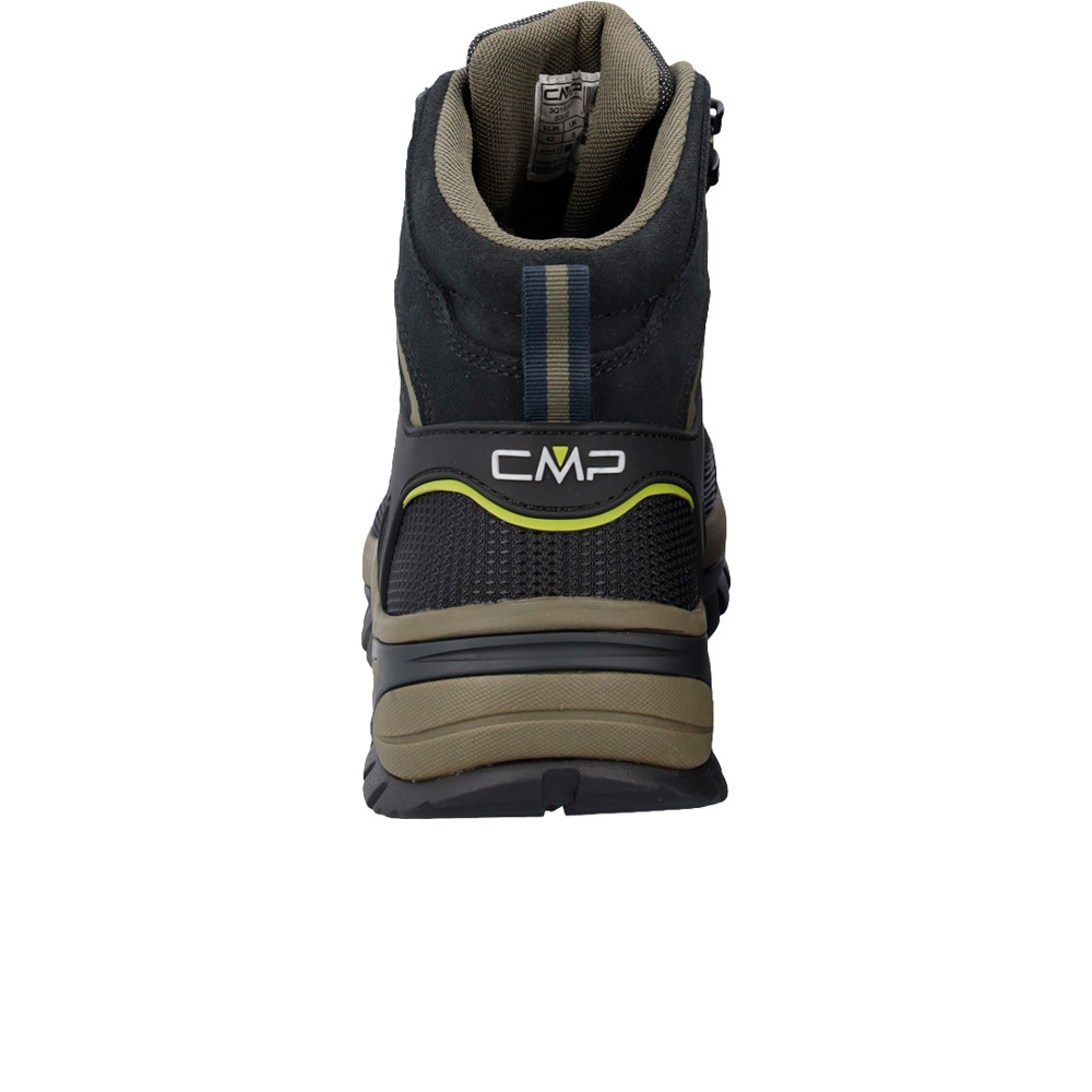 Cmp bota trekking hombre RIGEL 2.0 MID WATERPROOF GRIS puntera