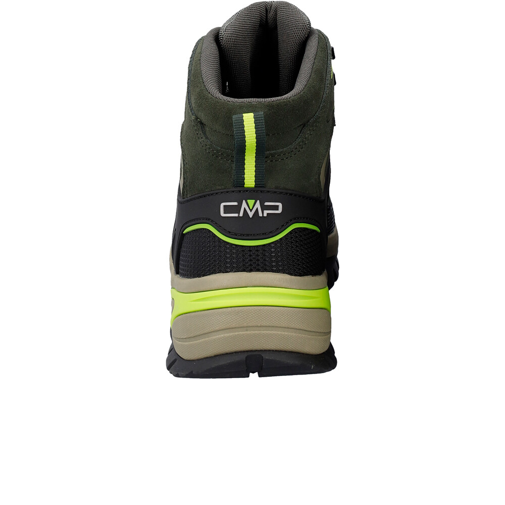 Cmp bota trekking hombre RIGEL 2.0 MID WATERPROOF VERDE puntera