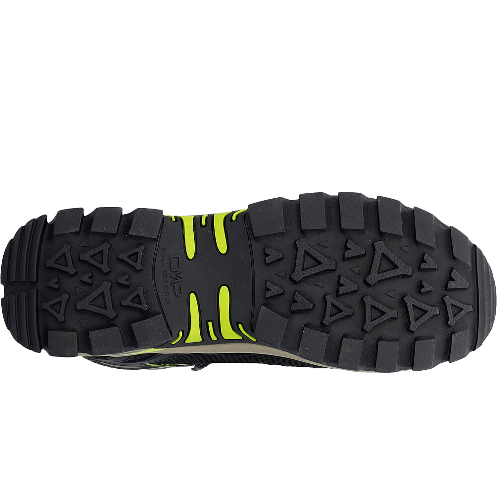 Cmp bota trekking hombre RIGEL 2.0 MID WATERPROOF VERDE vista superior