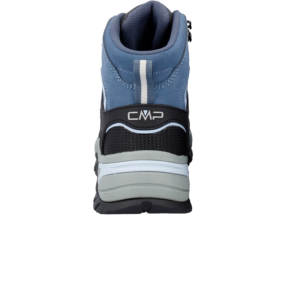 Cmp bota trekking mujer RIGEL 2.0 MID WATERPROOF AZUL puntera