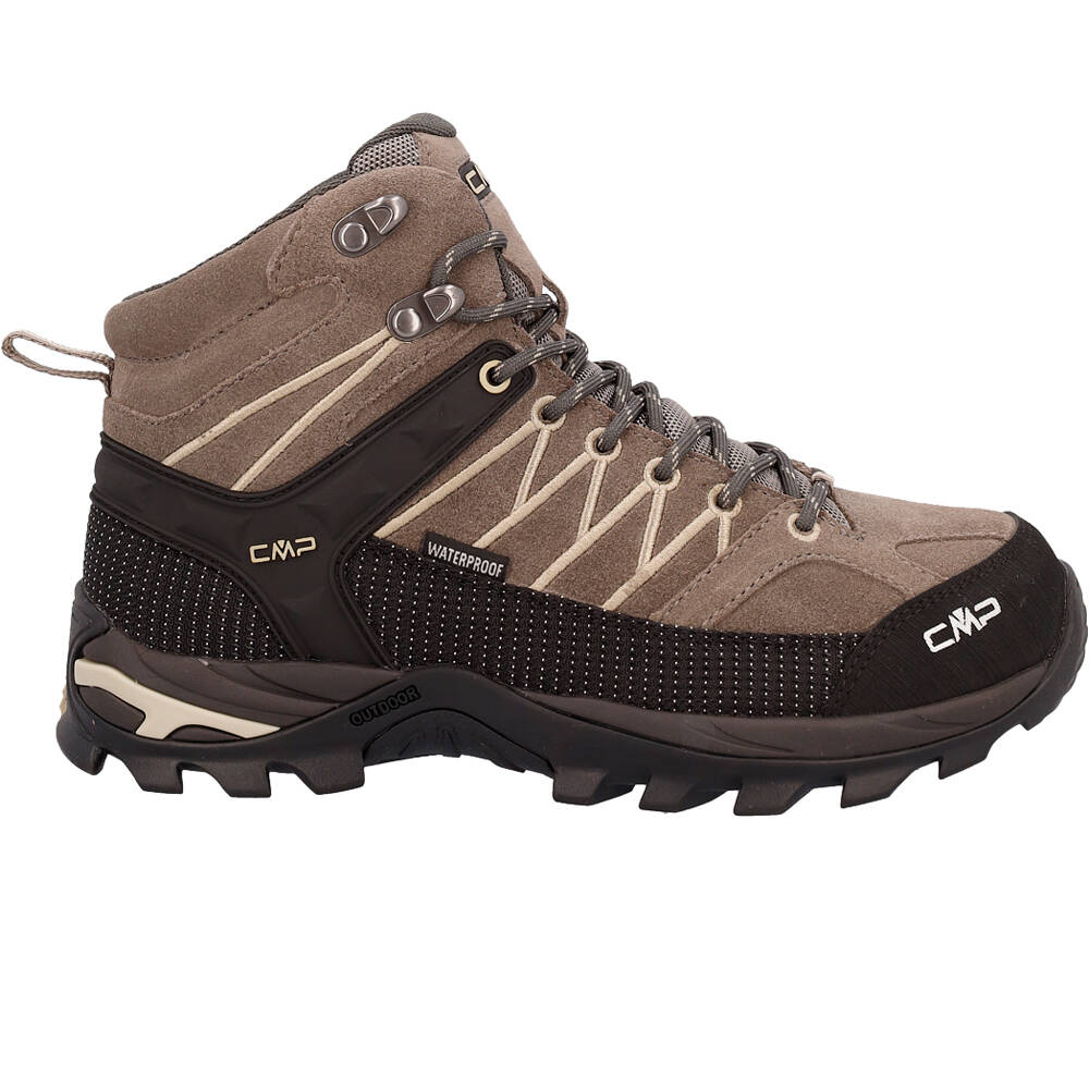 Cmp bota trekking mujer RIGEL MID WATERPROOF MARRON lateral exterior
