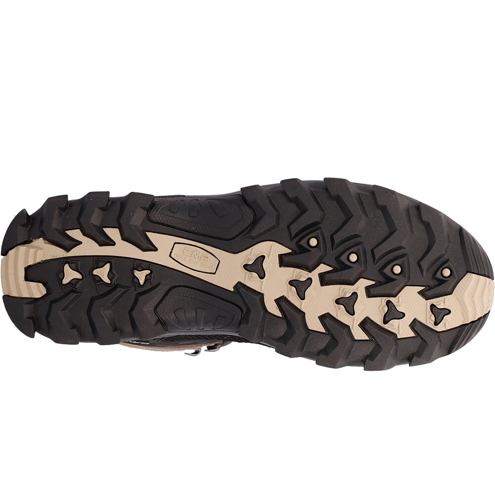 Cmp bota trekking mujer RIGEL MID WATERPROOF MARRON vista superior