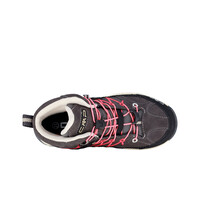 Cmp bota trekking niño KIDS RIGEL MID TREKKING SHOES WP MARRON vista trasera