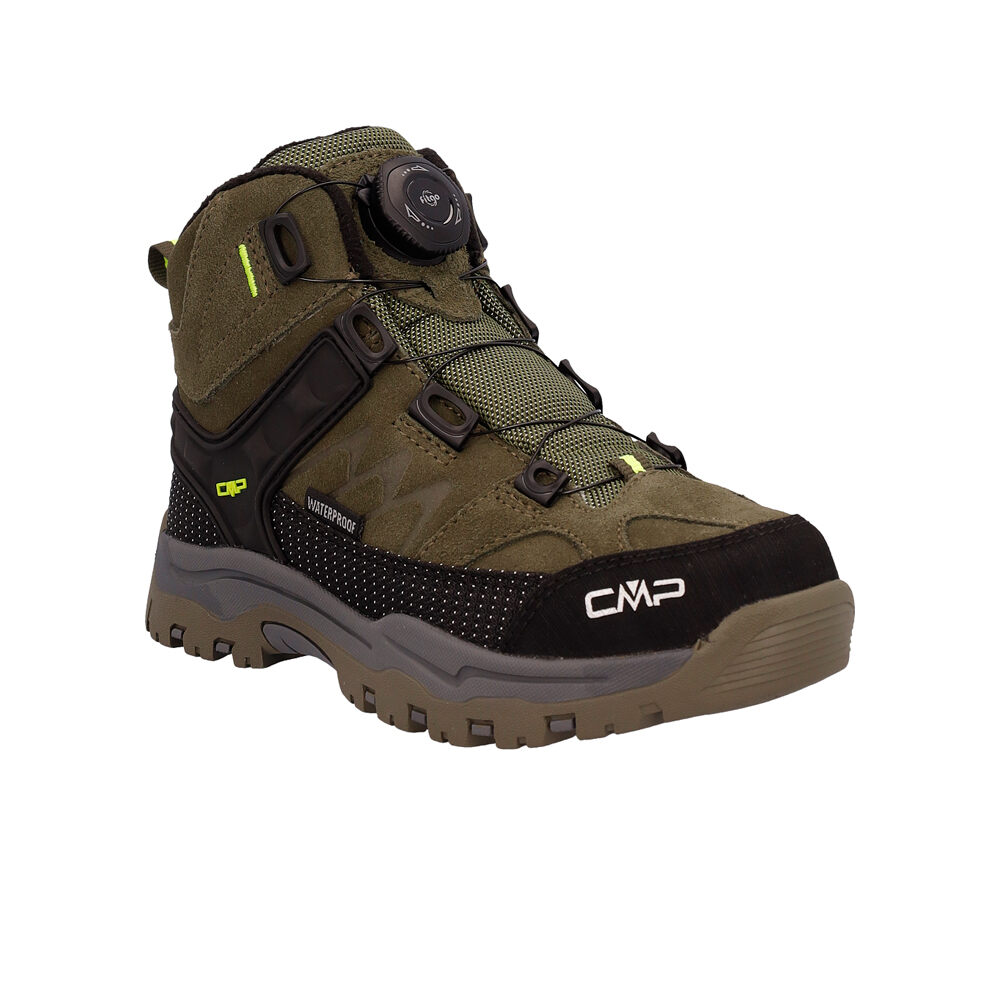 Cmp bota trekking niño KIRUNA MID FITGO FLEECE WATERPROOF VERDE 05