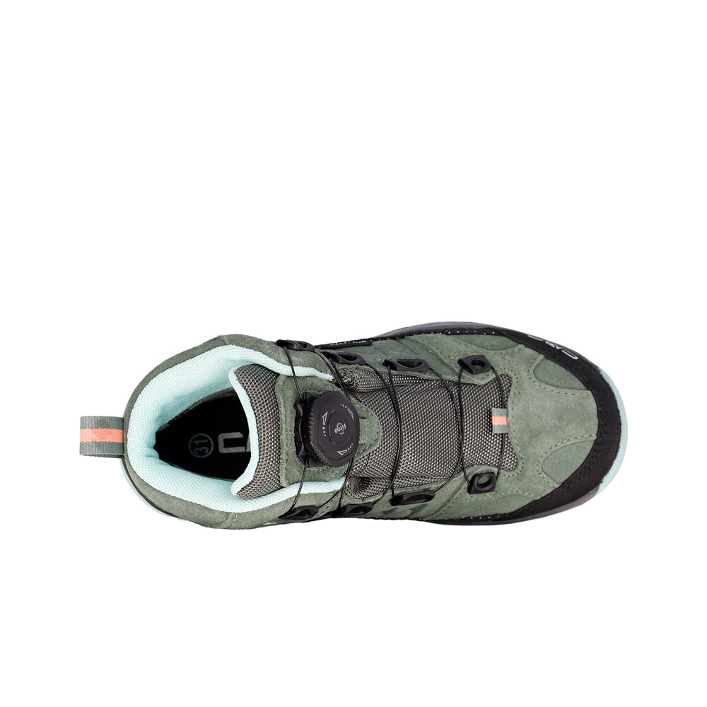 Cmp bota trekking niño KIRUNA MID FITGO WATERPROOF  vista trasera