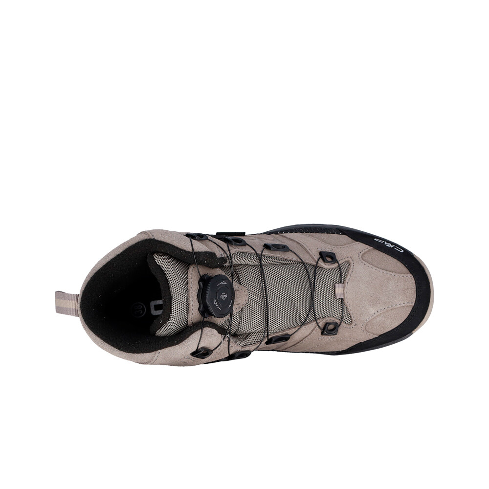 Cmp bota trekking niño KIRUNA MID WATERPROOF MARRON vista trasera
