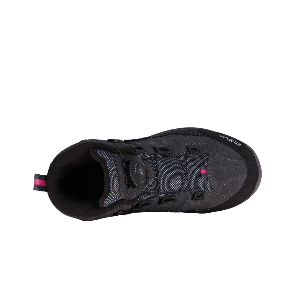 Cmp bota trekking niño KIRUNA WATERPROOF GRIS vista trasera