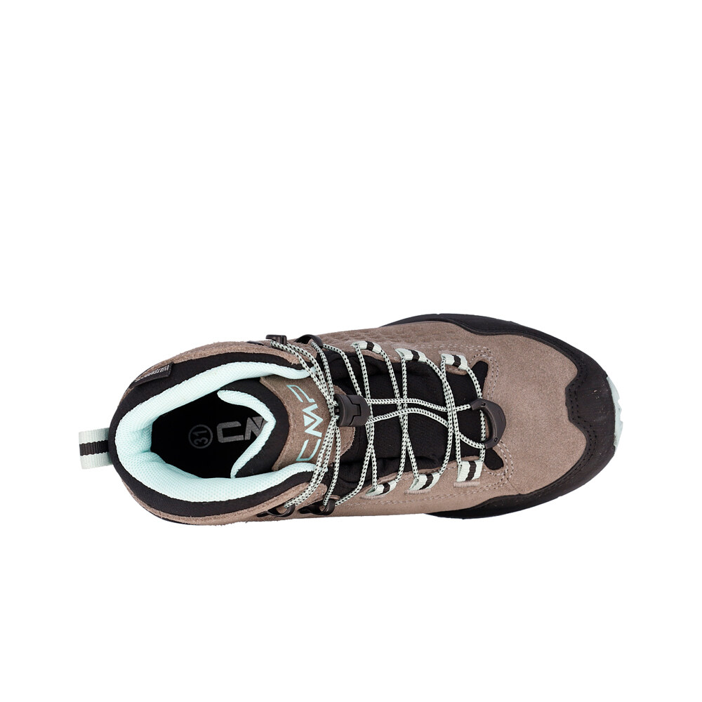 Cmp bota trekking niño VERTYX MID WATERPROOF MARRON vista trasera