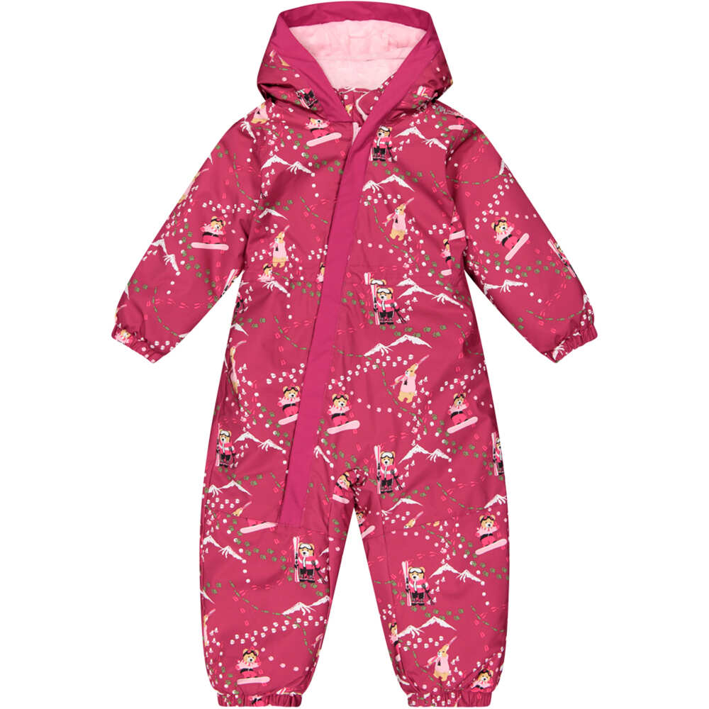 Cmp buzo esquí infantil CHILD OVERALL ROJO vista frontal