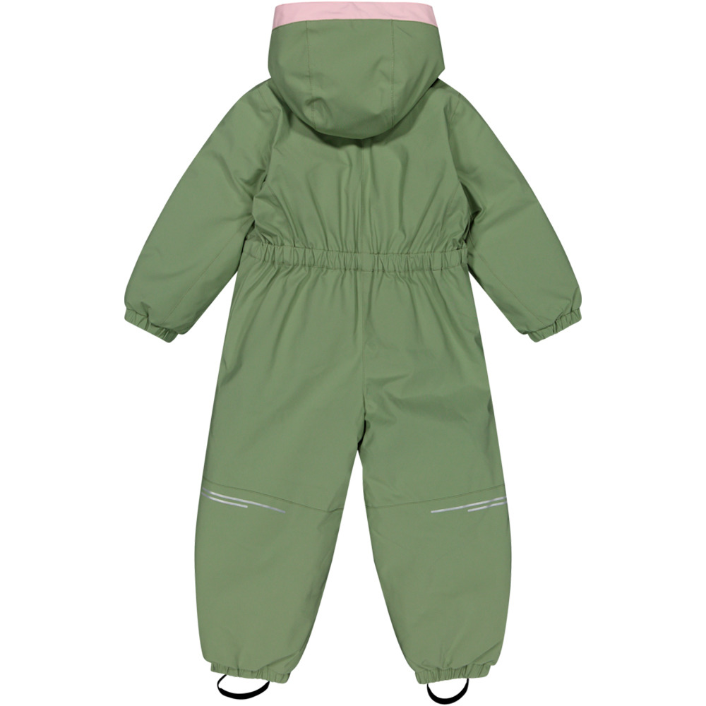 Cmp buzo esquí infantil CHILD OVERALL VERDE vista trasera